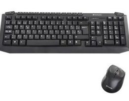 TECLADO VERBATIM WIRELESS C/MOUSE USB 98112