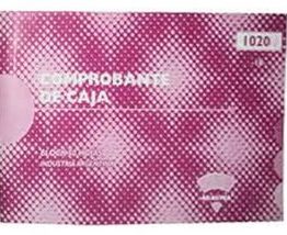 TALONARIOS ADASTRA COMPROBANTE DE CAJA 1020-16