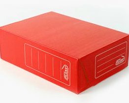 CAJAS DE ARCHIVO PLANA PLASTICA LEG.TV 39X285X12 R