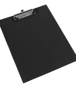 CARPETAS CLINGSOR 90 CON BROCHE OFICIO NEGRA