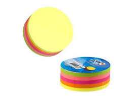 TAQUITOS HOPAX REDONDO 5 COLORES 250 HOJAS