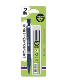 PORTAMINAS PIZZINI 1470 2,0 MM. CON TUBO DE MINAS