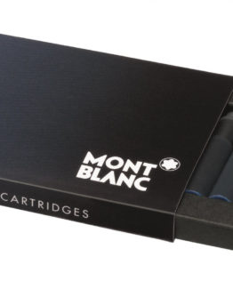 CARTUCHOS MONT BLANC CAJA X 8 UND. AZUL NEGRO