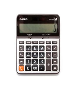 CALCULADORA CASIO DX-120B 12 DIGITOS DUAL