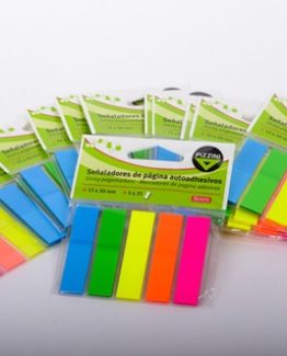 SENALADOR PIZZINI BANDERITA 5 COLORES X 125 UNID
