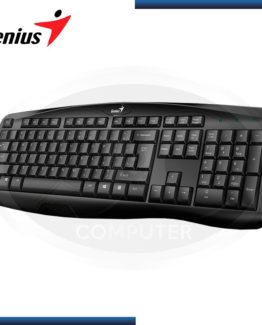 TECLADO GENUS KB-128 USB NEGRO
