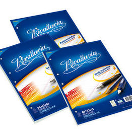 REPUESTO RIVADAVIA CARPETAS A4 RAYADA 48 HOJAS