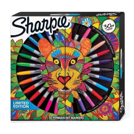 MARCADORES SHARPIE PERMANENTE FINO 28 + MANDALAS
