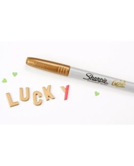 MARCADORES SHARPIE PERMANENTE FINO ORO