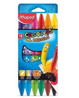 PASTELES AL OLEO MAPED X 12 COLORES