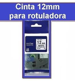 CINTA CIFRA PARA ROTULADORA BROTHER TZ-231 N/B