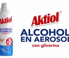 ALCOHOL EN AEROSOL AKTIOL 143 ML 90GR