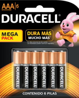 BLISTERX6 PILAS DURACELL AAA